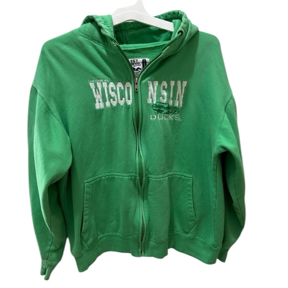 ESY SURF CO The Original Wisconsin Ducks hoodie Large